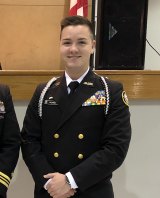 Lemoore High School's William Wilkins was informed this week that he has been accepted into the United States Naval Academy. The senior NJROTC officer is a four-year member of the program.